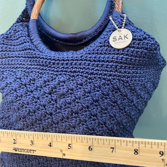 The Sak navy blue with wood handles - new without tags. - Picture 6 of 6